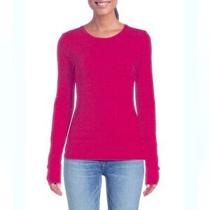 Michael Stars Sz M Women's Juliet Long Sleeve Top
